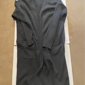Gray Coat Sweater size Large